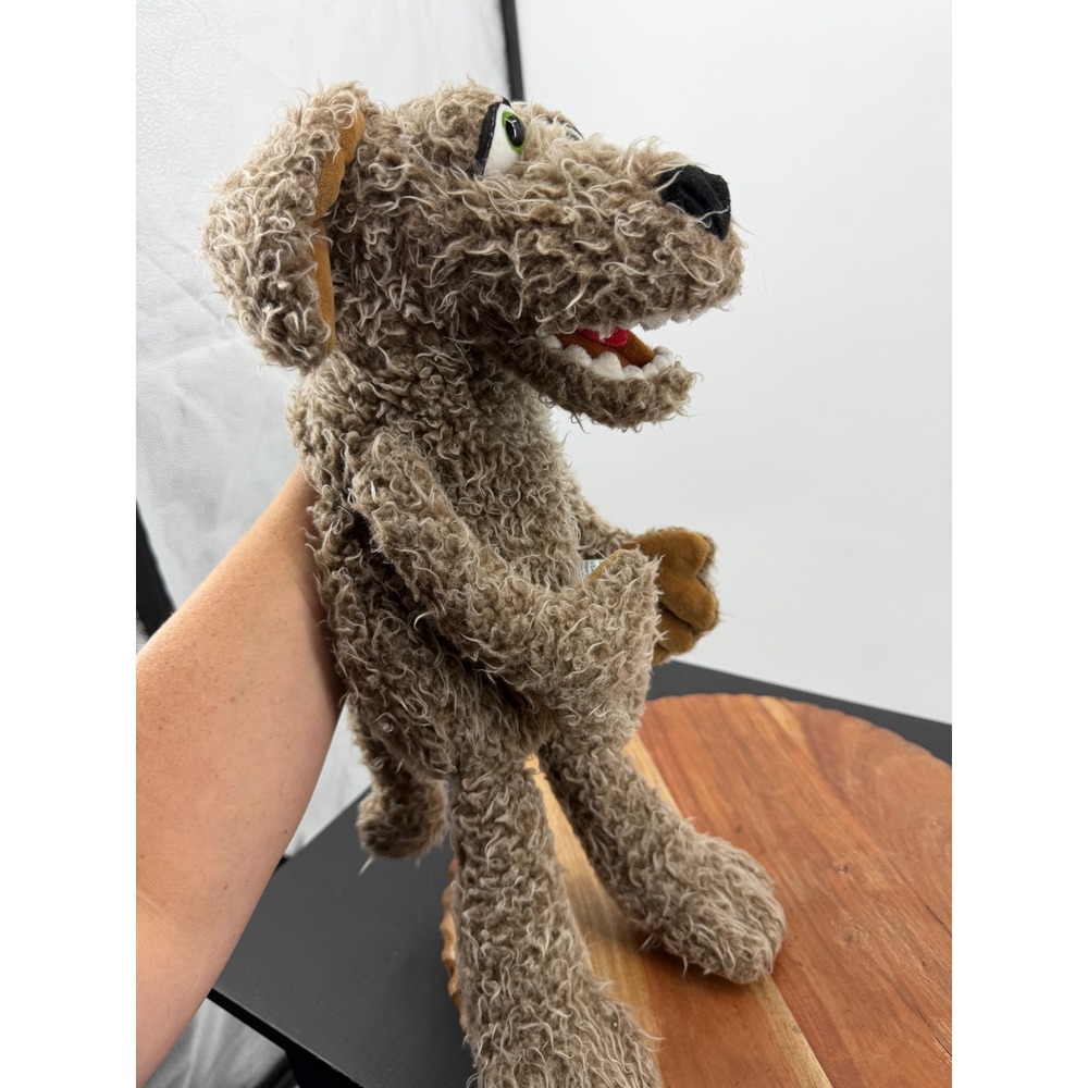 Living Puppets Lexi Dog Hand Puppet Unisex OS Brown Shaggy W4015LP Plush Toy